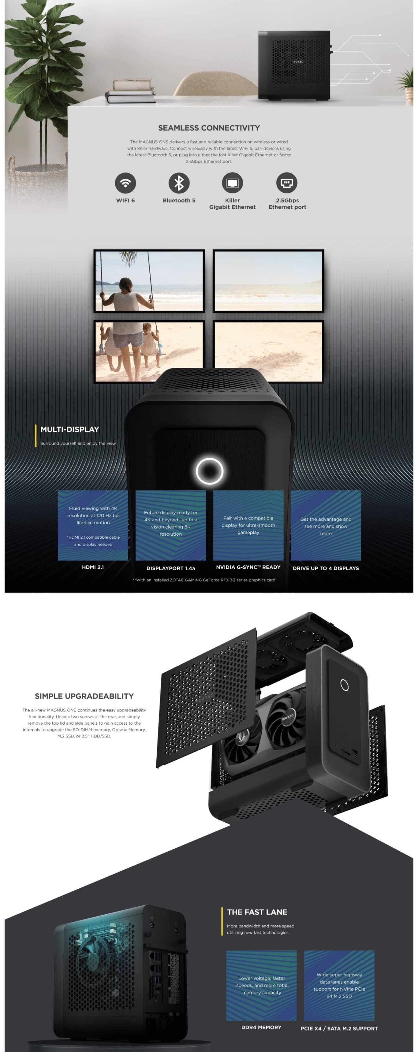 MAGNUS ONE ECM53060C (Barebone) ZBOX-ECM53060C