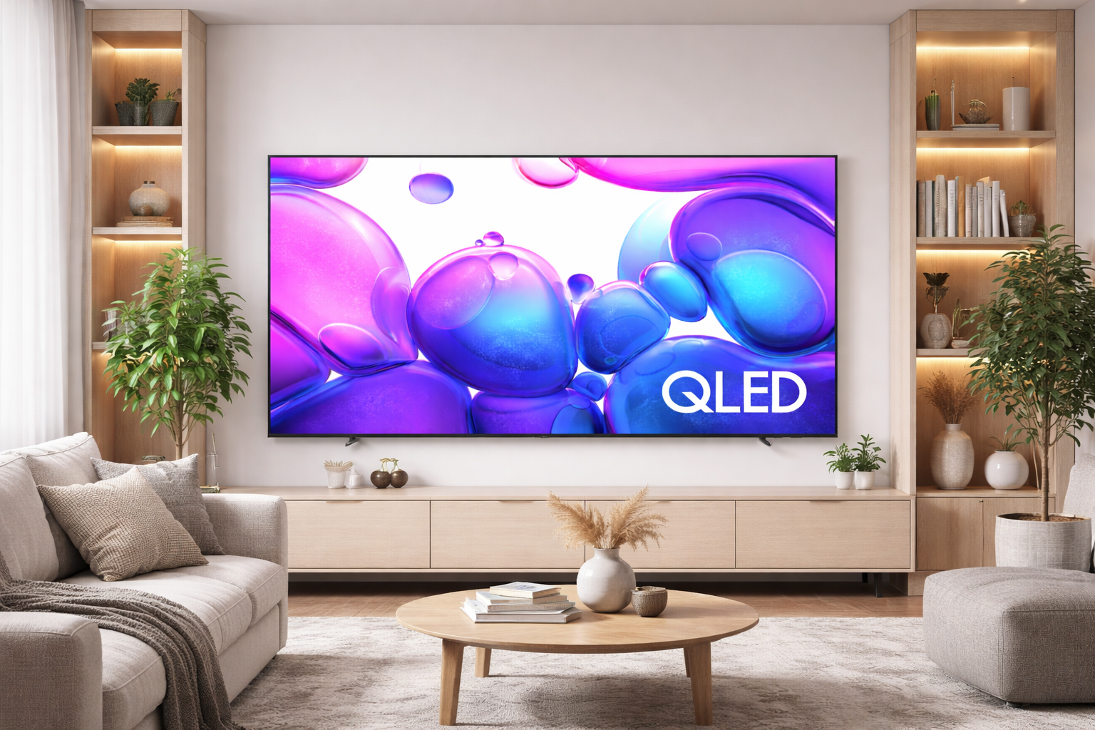 🌟 Smart TV Samsung QA55Q6FAAU – L’élégance QLED au service de votre divertissement