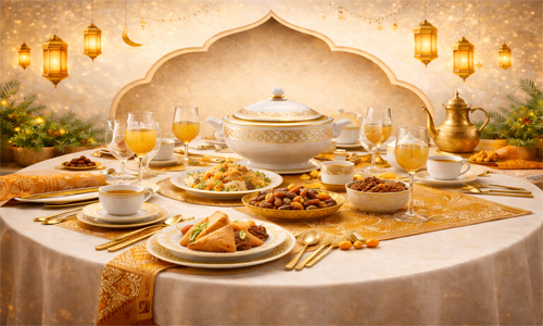 art de table ramadan