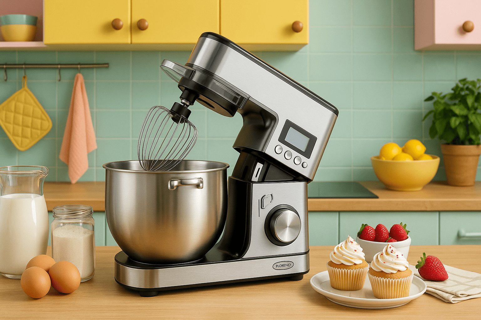 Robot Pétrin Florence YD-3810E – 12 Litres – 2200W – Inox