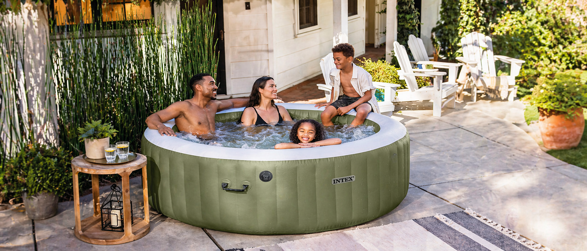 🛁 Spa Gonflable Intex PureSpa 28428NP 6 Places WiFi – Détente premium pour toute la famille