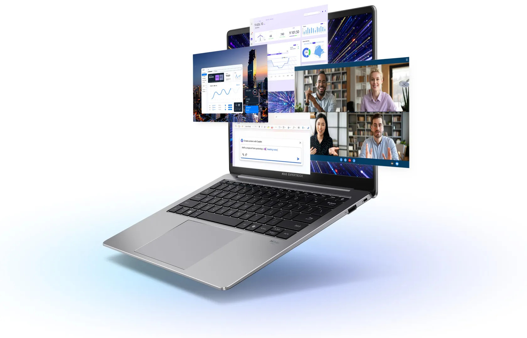 Asus ExpertBook P5 Au Meilleur Prix En Tunisie : Écran OLED WQXGA+ de 14 pouces 