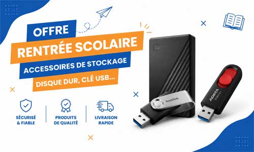 Stockage Rentré scolaire
