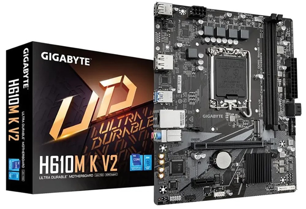 Carte Mère Gigabyte H610M K V2 au meilleur prix en Tunisie