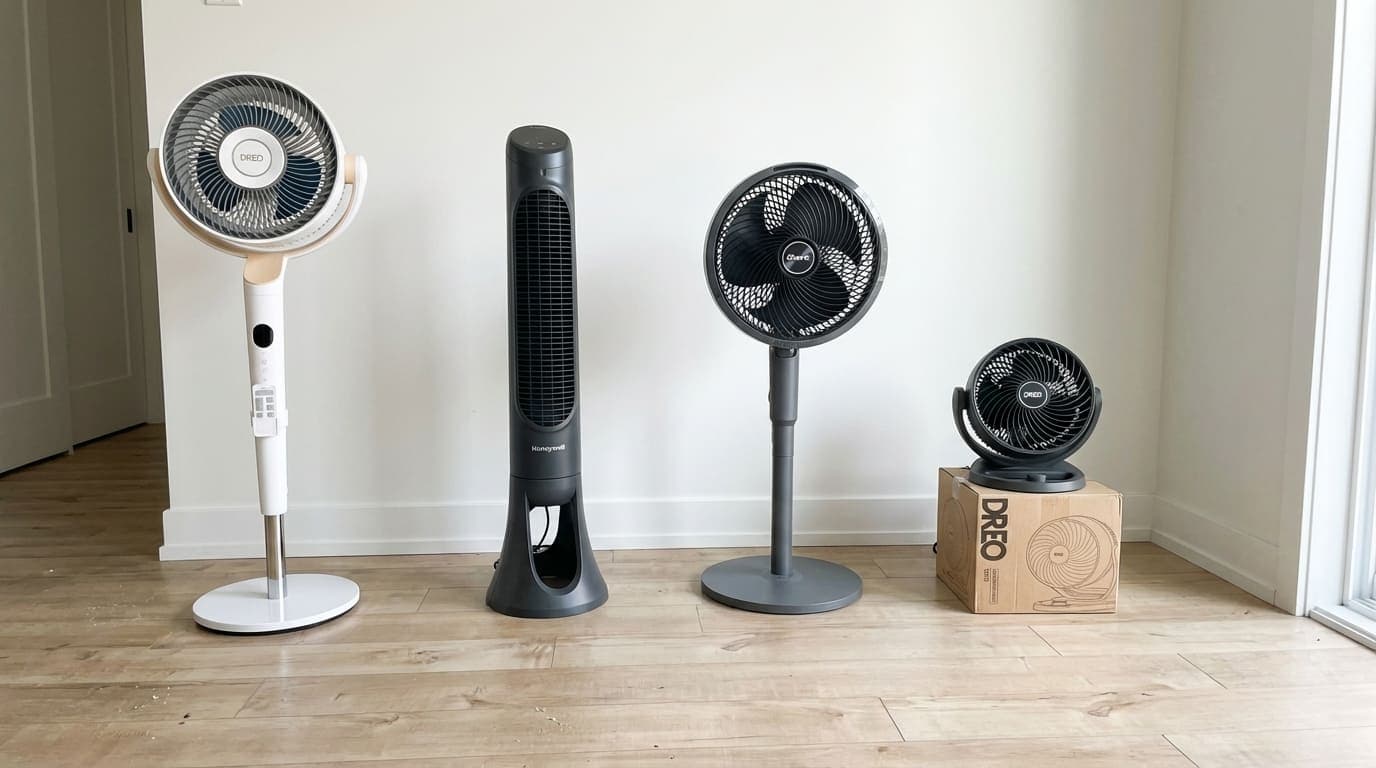 Ventilateur Tunisie Spacenet sur pied colonne mural plafonnier