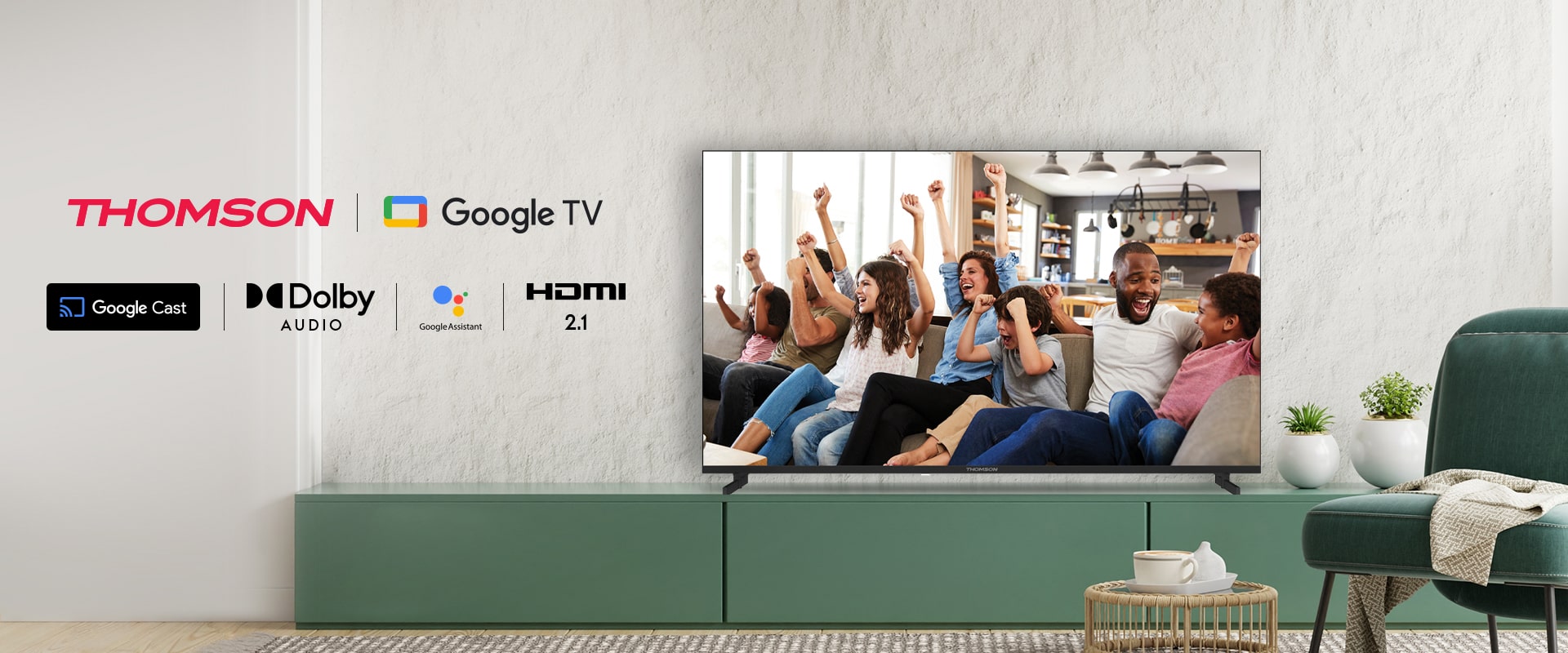 TV Thomson 55" 55UG4S14 UHD au meilleur prix en Tunisie