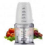 Mini Hachoir Kiwi KC-8209 260W - Blanc