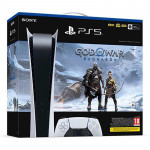 Playstation 5 Edition Digitale + GOD OF WAR RAGNARÖK + Station