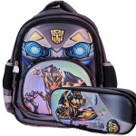 Sac à Dos 2En1 Transformer + Trousse Gris