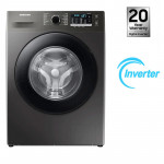 Lave Linge Frontale Samsung Eco Bubble 8Kg Inox WW80TA046AX