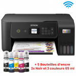 Imprimante Epson EcoTank L3260 3 En1 à Réservoir d'Encre Couleur Wifi