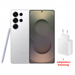 Smartphone Samsung Galaxy S25 Ultra 5G 12Go 256Go WhiteSilver Titanum