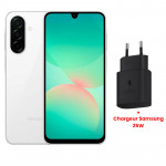 Samsung Galaxy A26 5G 12 Go (6Go + 6Go Extensible) 128Go Blanc