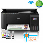 Imprimante Epson EcoTank L3251 Multifonction 3en1 à Réservoir Intégré Couleur A4 Wifi (C11CJ67409)