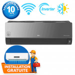 Climatiseur LG 12000 BTU Dual Inverter Artcool  Chaud Froid (D12TAH)