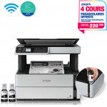 Imprimante EPSON ET-M2170 à réservoir intégré ECOTANK 3en1 Monochrome - (C11CH43403)